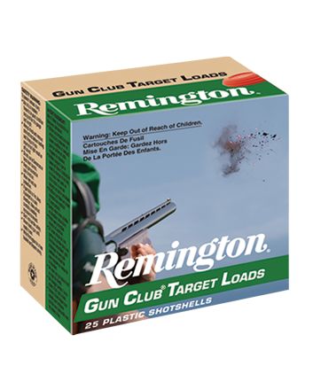Remington Ammunition 20236 Gun Club20Gauge 2.75" 7/8oz 9Shot 25 Per Box/10 Case
