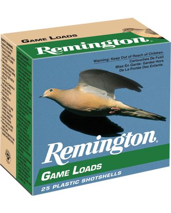 Remington Ammunition 20032 Game Load12Gauge 2.75" 1oz 8Shot 25 Per Box/10 Case