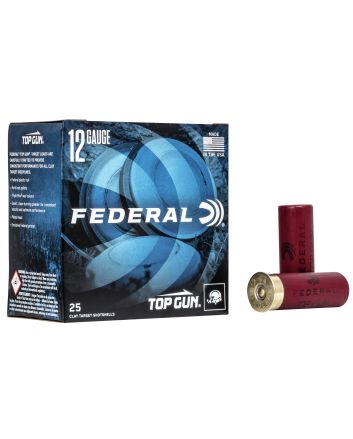 Federal TGL1275 Top Gun12Gauge 2.75" 1 1/8oz 7.5Shot 25 Per Box/10 Case