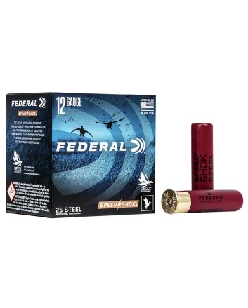 Federal WF133BB Speed-Shok12Gauge 3.50" 1 3/8oz BBShot 25 Per Box/10 Case