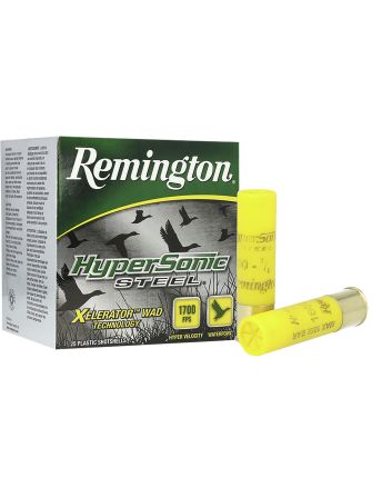 Remington Ammunition 26823 HyperSonic Steel 20Gauge 3" 7/8oz 2Shot 25 Per Box/10 Case