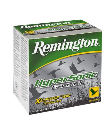 Remington Ammunition 26825 HyperSonic Steel 20Gauge 3" 7/8oz 4Shot 25 Per Box/10 Case