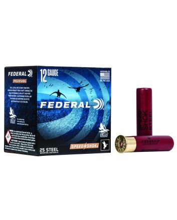 Federal WF1334 Speed-Shok12Gauge 3.50" 1 3/8oz 4Shot 25 Per Box/10 Case