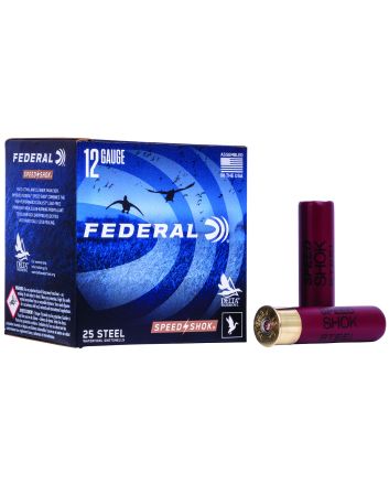 Federal WF134BB Speed-Shok12Gauge 3.50" 1 1/2oz BBShot 25 Per Box/10 Case