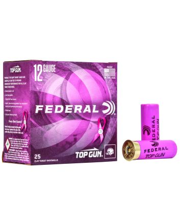 Federal TGL12P8 Top Gun Special Edition Pink 12Gauge 2.75" 1 1/8oz 8Shot 25 Per Box/10 Case