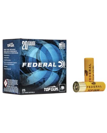 Federal TG2075 Top Gun20Gauge 2.75" 7/8oz 7.5Shot 25 Per Box/10 Case