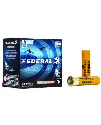 Federal WF2092 Speed-Shok20Gauge 3" 7/8oz 2Shot 25 Per Box/10 Case