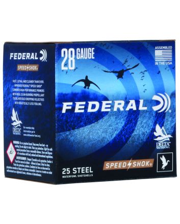 Federal WF2836 Speed-Shok28Gauge 2.75" 5/8oz 6Shot 25 Per Box/10 Case