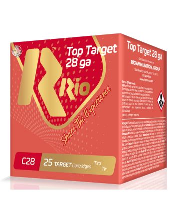 Rio Ammunition RC2875 Top Target28 Gauge 2.75" 3/4 oz 7.5 Shot 25 Per Box/ 10 Case