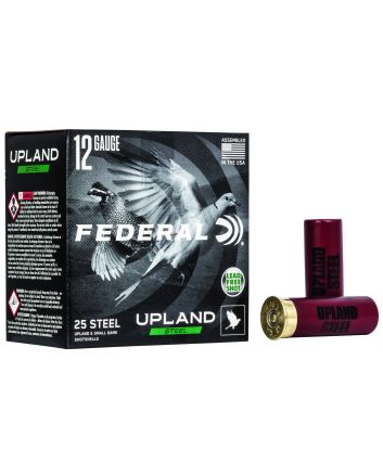 Federal USH126 Upland Field &amp; Range 12Gauge 2.75" 1 1/8oz 6Shot 25 Per Box/10 Case