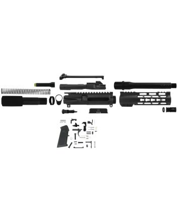TacFire SSPK45ACPLPKK AR Build Kit KeyMod 45 ACP Black