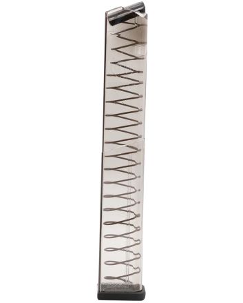 ETS Group GLK2130 Pistol Mags30rd Extended 45 ACP Compatible w/Glock 21/30/41 Clear Polymer