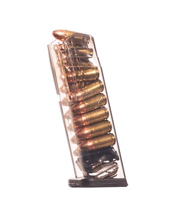 ETS Group SG932015 Pistol MagsClear Detachable 15rd 9mm Luger for Sig P320 Compact
