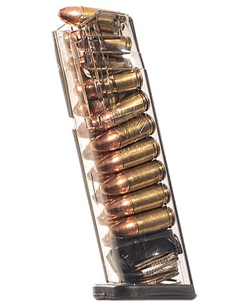 ETS Group SG932017 Pistol MagsClear Detachable 17rd 9mm Luger for Sig P320