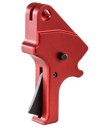 Apex Tactical 100055 Forward Set Sear &amp; Trigger Kit Red Flat Trigger Fits S&amp;W M&amp;P