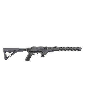 Ruger 19124 PC Carbine9mm Luger 10+1 16.12" Threaded/Fluted Barrel, Type III Hard Coat Anodized Aluminum Alloy Receiver, Magpul 6 Position MOE Stock, M-LOK Accessory Slots, Optics Ready
