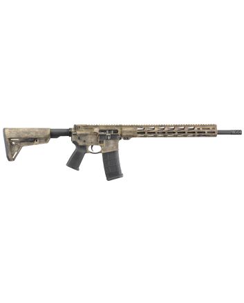 Ruger 8539 AR-556 MPR 5.56x45mm NATO30+1 18" 4140 Chrome-Moly Steel Barrel, Frazzled Brown Cerakote, Magpul MOE SL Adjustable Stock, Elite 452 Two Stage AR-Trigger, Magpul MOE Grip, Optics Ready