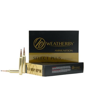 Weatherby B65RPM127LRX Select Plus6.5WBYRPM 127gr Barnes LRX Lead Free 20 Per Box/10 Case