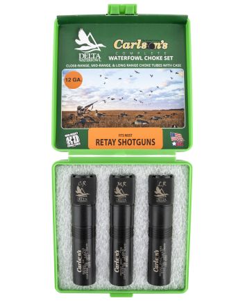 Carlson's Choke Tubes 07779 Delta WaterfowlRetay 12 Gauge Mid/Long/Close Range 17-4 Stainless Steel