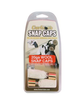 Carlson's Choke Tubes 00109 Snap Cap20Gauge 2Pack