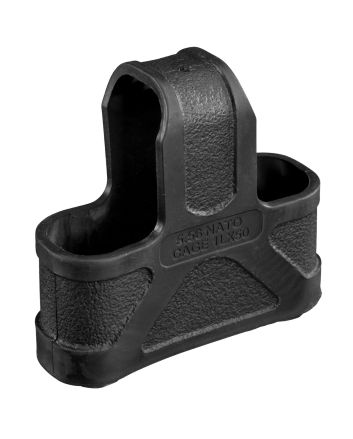 Magpul MAG001-BLK Original MagpulMade of Rubber w/ Black Finish for 5.56x45mm NATO Mags/ 3 Per Pack