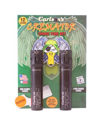 Carlson's Choke Tubes 11562 CrematorBeretta Optima HP 12 Gauge Mid/Long Range Ported 17-4 Stainless Steel