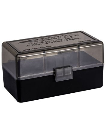 Berry's 29682 Ammo Box223Rem/5.56NATO Smoke/Black Polypropylene 50rd