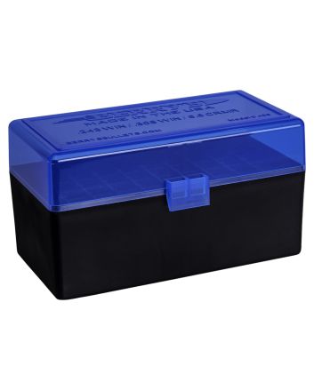 Berry's 50199 Ammo Box270Win/30-06Springfield Blue/Black Polypropylene 50rd