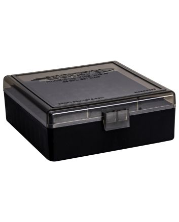 Berry's 75321 Ammo Box38Special/357Mag Smoke/Black Polypropylene 100rd
