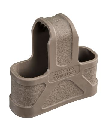 Magpul MAG001-FDE Original MagpulMade of Rubber w/ Flat Dark Earth Finish for 5.56x45mm NATO Mags/ 3 Per Pack
