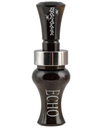 Echo Calls 78909 BreakerSingle Reed Mallard Hen Sounds Attracts Ducks Black Gold Pearl Acrylic