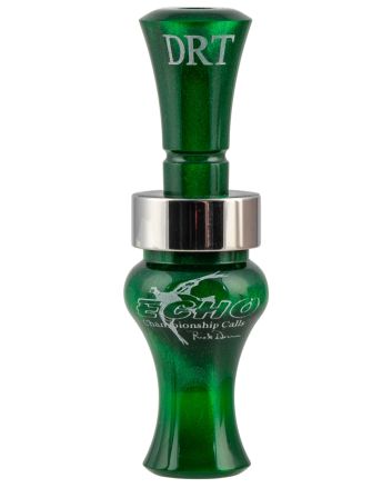 Echo Calls 79021 TimberDouble Reed Mallard Hen Sounds Attracts Ducks Green Pearl Acrylic
