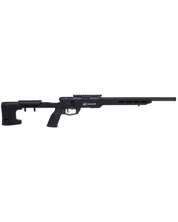 Savage Arms 70548 B22 Precision Bolt Action 22 WMR Caliber with 10+1 Capacity, 18" Barrel, Matte Black Metal Finish &amp; Adjustable MDT ACC Aluminum Chassis Matte Black Stock Right Hand (Full Size)