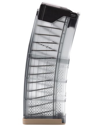 Lancer 428001 L5AWMSmoke Detachable 30rd 300 Blackout for AR-15
