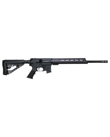 Alexander Arms RST17 Standard17 HMR10+1 18" Fluted Barrel, Black Hard Coat Anodized Metal Finish, EFX Black Stock, Optics Ready