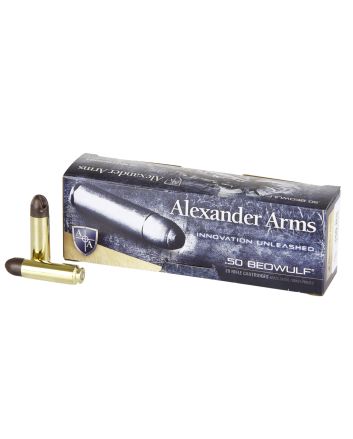 Alexander Arms AB200ARXBX PolyCase Inceptor ARX50Beowulf 200gr Inceptor ARX 20 Per Box/10 Case