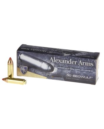 Alexander Arms AB300FTXBOX FTX50Beowulf 300gr Hornady FTX 20 Per Box/10 Case