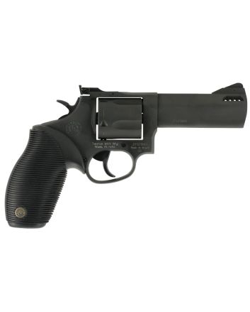 Taurus 2440041TKR Tracker Model 44 44 Rem Mag Caliber with 4" Ported Barrel, 5rd Capacity Cylinder, Overall Matte Black Oxide Metal Finish, Black Ribber Grip &amp; Adjustable Rear Sight
