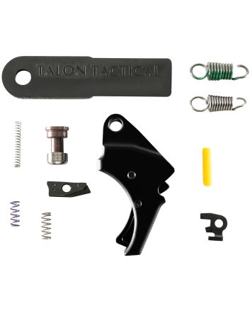 Apex Tactical 100167 Forward Set Sear &amp; Trigger Kit Curved Trigger with 3-4 lbs Draw Weight for S&amp;W M&amp;P 2.0 Right