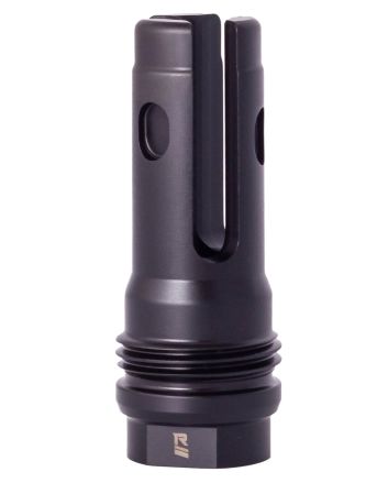 Rugged Suppressor FH003 R3L Flash Mitigation System Black with 5/8"-24 tpi Threads &amp; 2.60" OAL for 7.62mm Radiant762, Surge762, Razor762 &amp; Micro30 Suppressors
