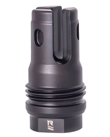 Rugged Suppressor FH008 R3 Flash MitigationBlack with M15x1 Threads &amp; 2.13" OAL for 7.62mm Radiant762, Surge762, Razor762 &amp; Micro30 Suppressors