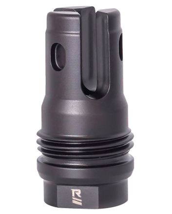 Rugged Suppressor FH013 R3 Flash Mitigation System Black with 1/2"-28 tpi Threads &amp; 2.13" OAL for 7.62mm Radiant762, Surge762, Razor762 &amp; Micro30 Suppressors