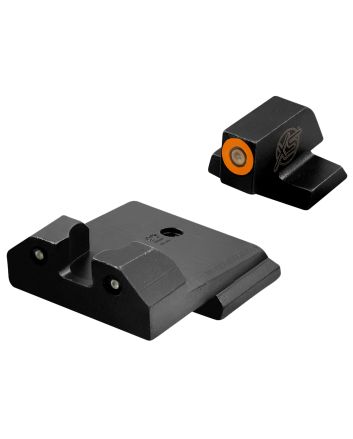 XS Sights SWR033S6N R3D Night Sights- Smith &amp; WessonBlack | Green Tritium OrangeOutline Front Sight Green TritiumRear Sight