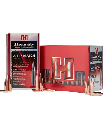 Hornady 33389 A-Tip Match 338 Cal .338 300 gr A Tip Match 100 Per Box/ 10 Case
