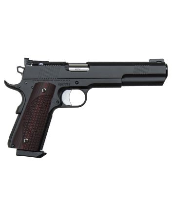 Dan Wesson 01840 Bruin10mm Auto 8+1 6.03" Stainless Steel Barrel, Black Duty Serrated Stainless Steel Slide &amp; Frame w/Beavertail, Brown G10 Grip, Ambidextrous