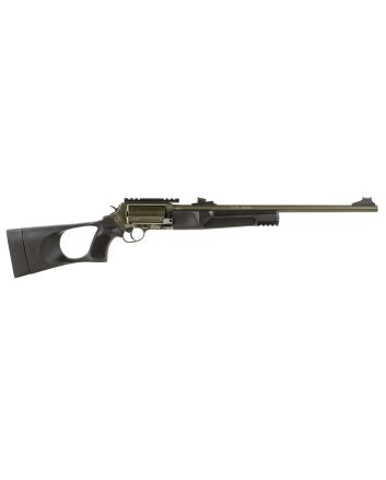 Rossi SCJT4510B Circuit Judge45 Colt (LC) Caliber or 410 Gauge with 5rd Capacity, 18.50" Barrel, Moss Green Cerakote Metal Finish &amp; Black Fixed Thumbhole Stock Right Hand (Full Size)