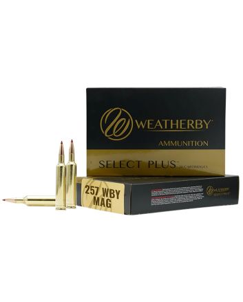 Weatherby H257110ELDX Select Plus257WthbyMag 110gr Hornady ELD-X 20 Per Box/10 Case