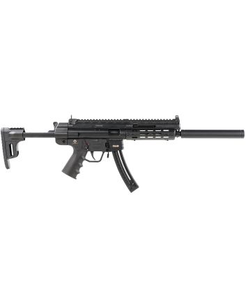 GSG GERGGSG1622ML GSG-16Full Size 22 LR 22+1 16.25" Black Black Polymer Receiver Black Collapsible w/Storage Compartment Stock Right Hand