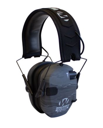 Walker's GWPDRSEMGST Razor PRO Digital Electronic Muff 23 dB Over the Head Ghost Camo/Black Polymer