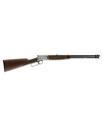 Browning 024108102 BL-22 Grade II 22 Short, 22 Long or 22 LR Caliber with 15+1 Capacity, 20" Polished Blued Barrel, Satin Nickel Metal Finish &amp; Satin Walnut Stock Right Hand (Full Size)